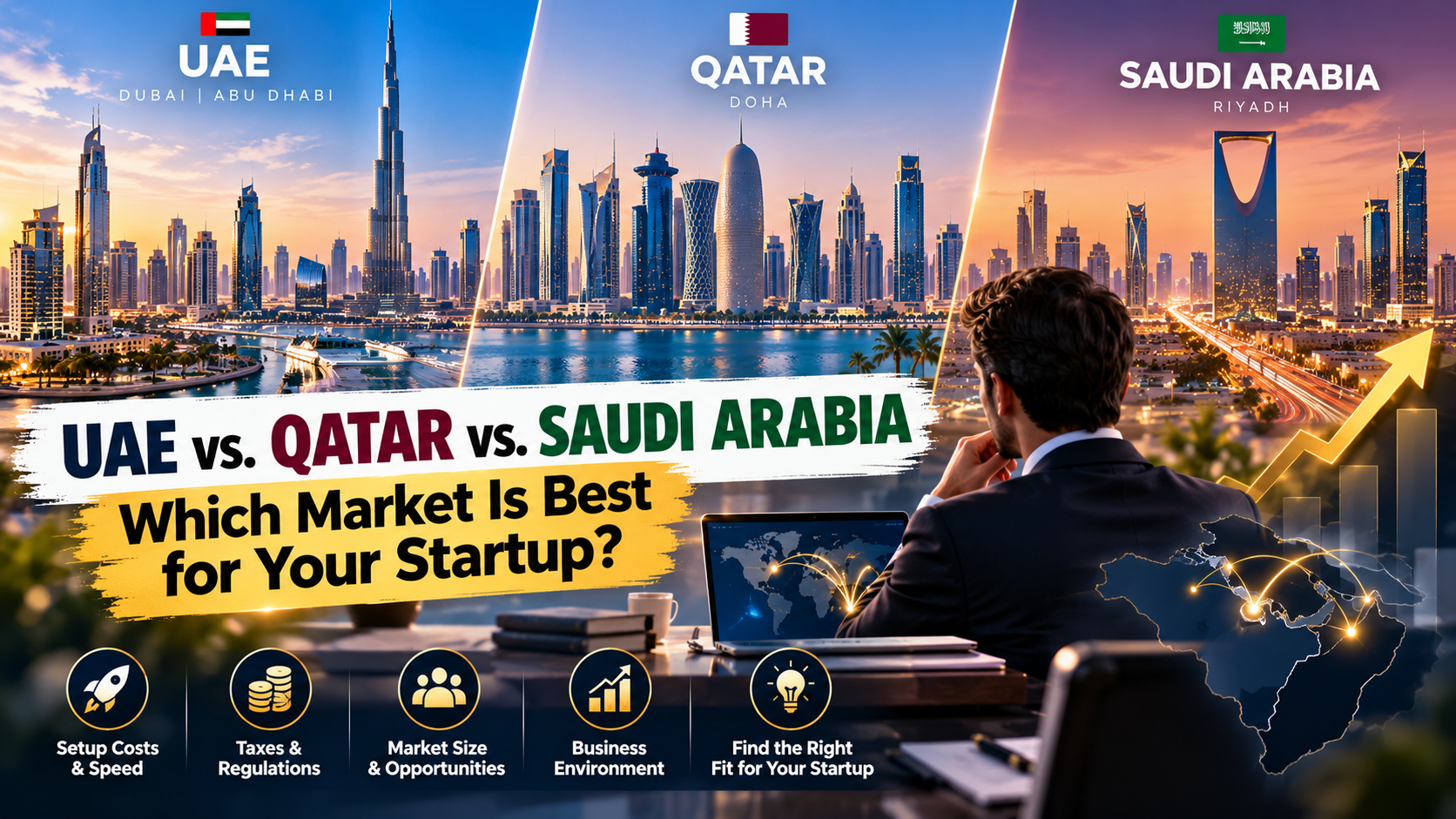 UAE vs. Qatar vs. Saudi Arabia: Which Market Is Best for Your Startup?